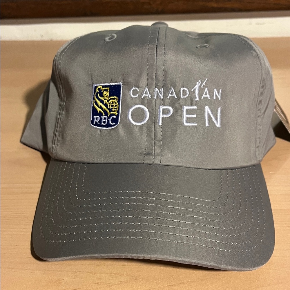 Gray Canadian Open Baseball Cap